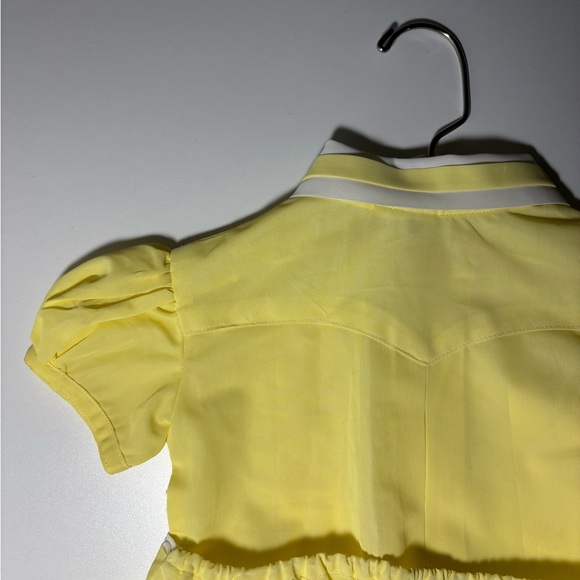 Vintage Yellow and White Baby Romper Set - Picture 12 of 16